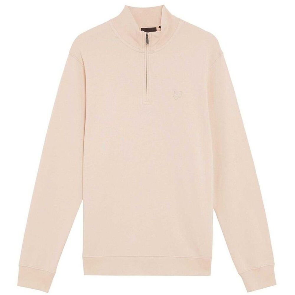 Lyle & Scott Unisex Adult Embroidered Logo Knitted Sweatshirt / Pink Tint